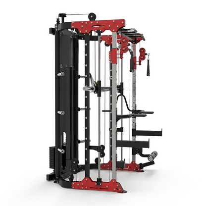 Multi-Power Rack for Home Gym Sport Bodybuilding Equipment Metal Cable Crossover Multifunctional Smith Machine