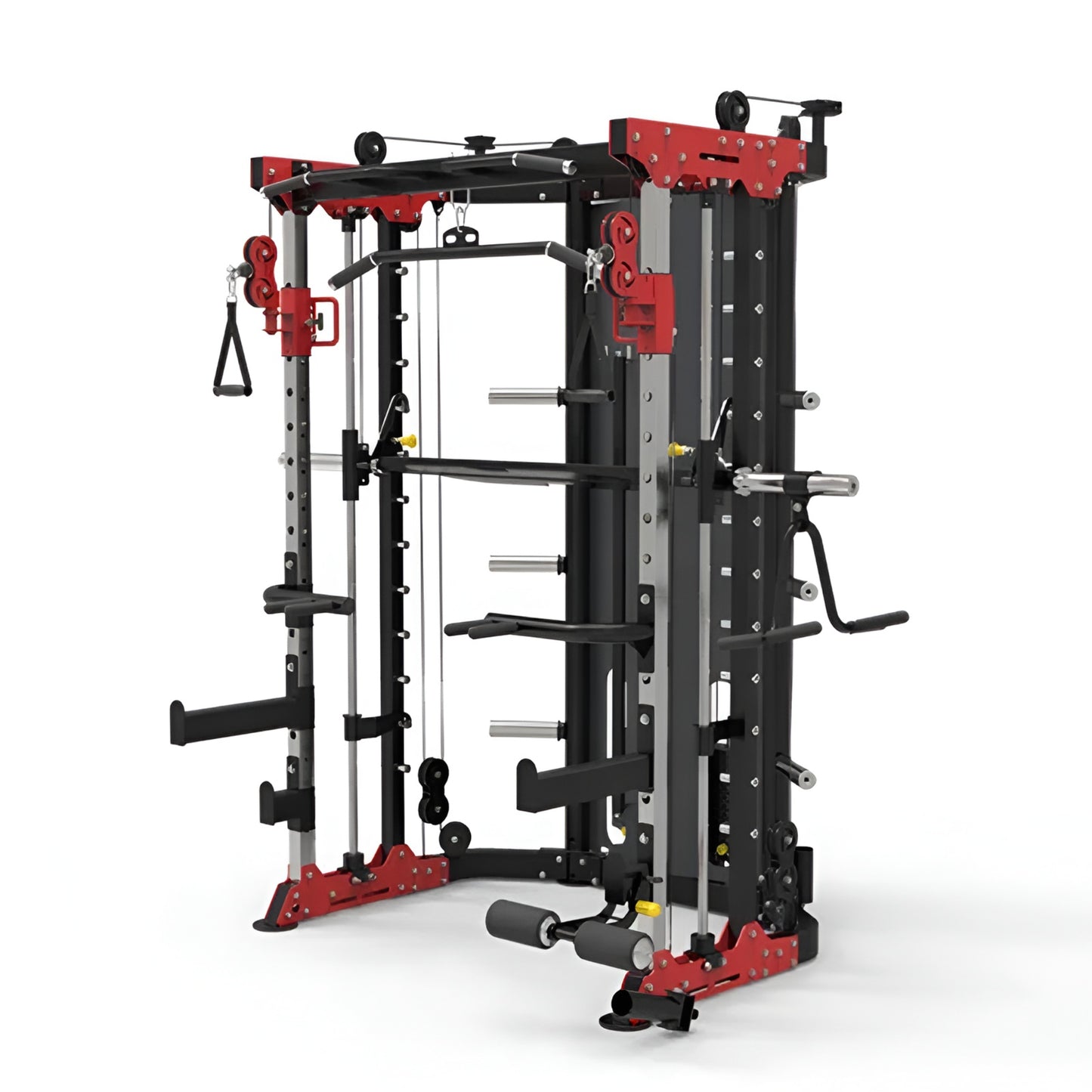 Multi-Power Rack for Home Gym Sport Bodybuilding Equipment Metal Cable Crossover Multifunctional Smith Machine