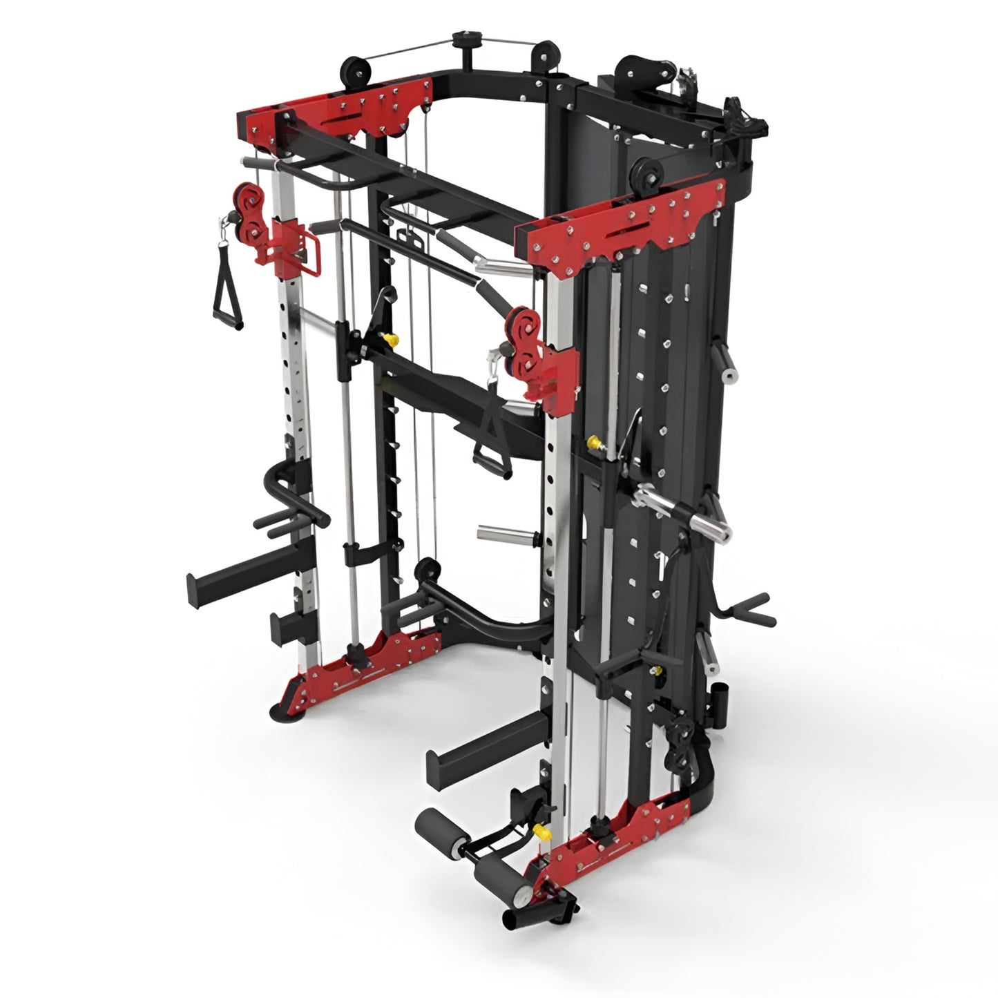 Multi-Power Rack for Home Gym Sport Bodybuilding Equipment Metal Cable Crossover Multifunctional Smith Machine