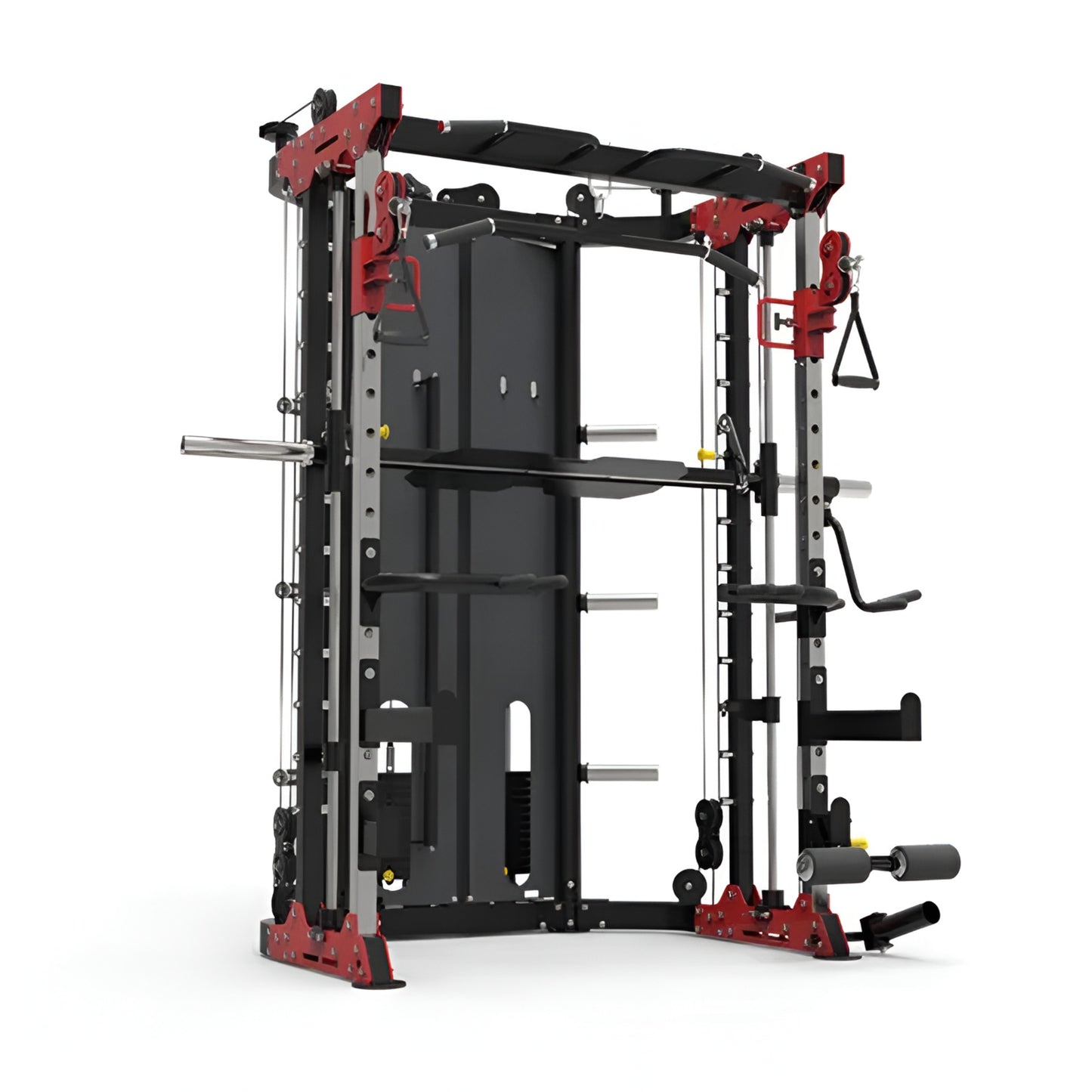 Multi-Power Rack for Home Gym Sport Bodybuilding Equipment Metal Cable Crossover Multifunctional Smith Machine